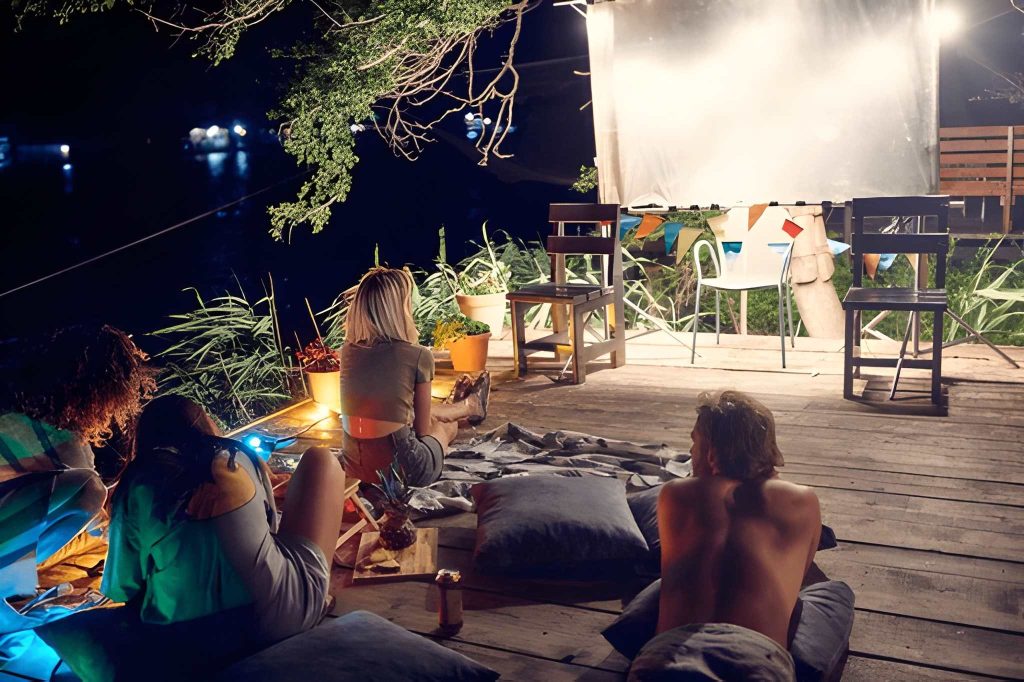 Projector for Outside