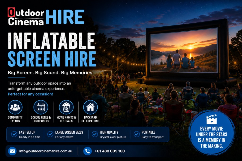 Inflatable Screen Hire