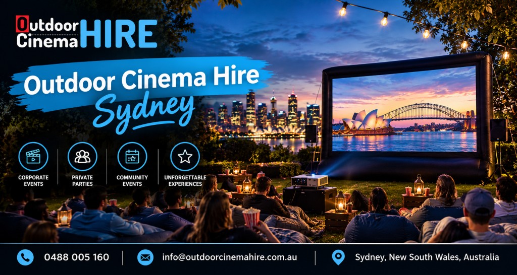 Outdoor cinema hire Sydney