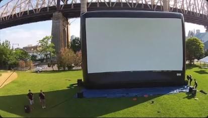 Giant Inflatable Movie Screen
