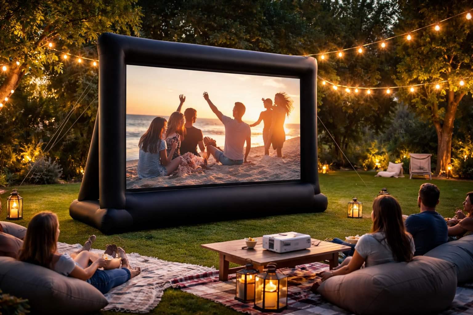 Inflatable Projector Screen Hire