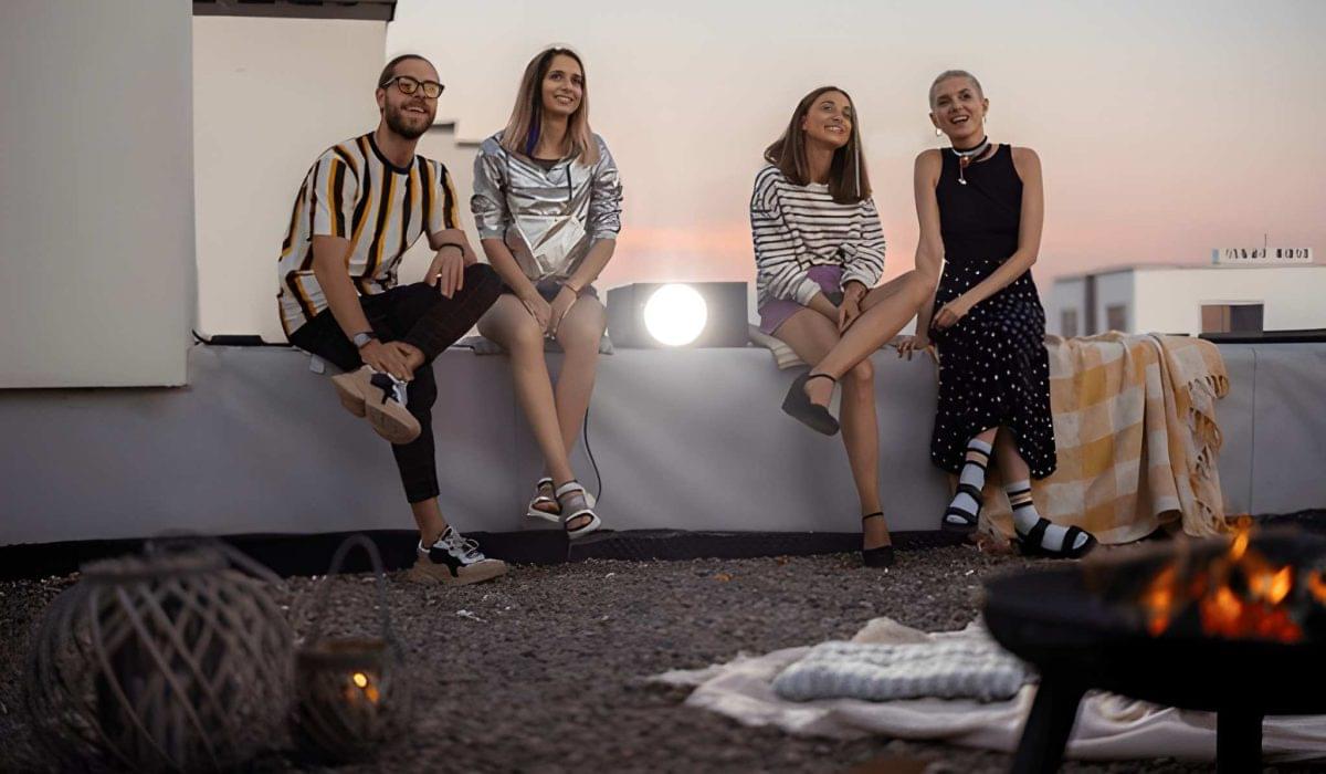 Outdoor Projector Hire