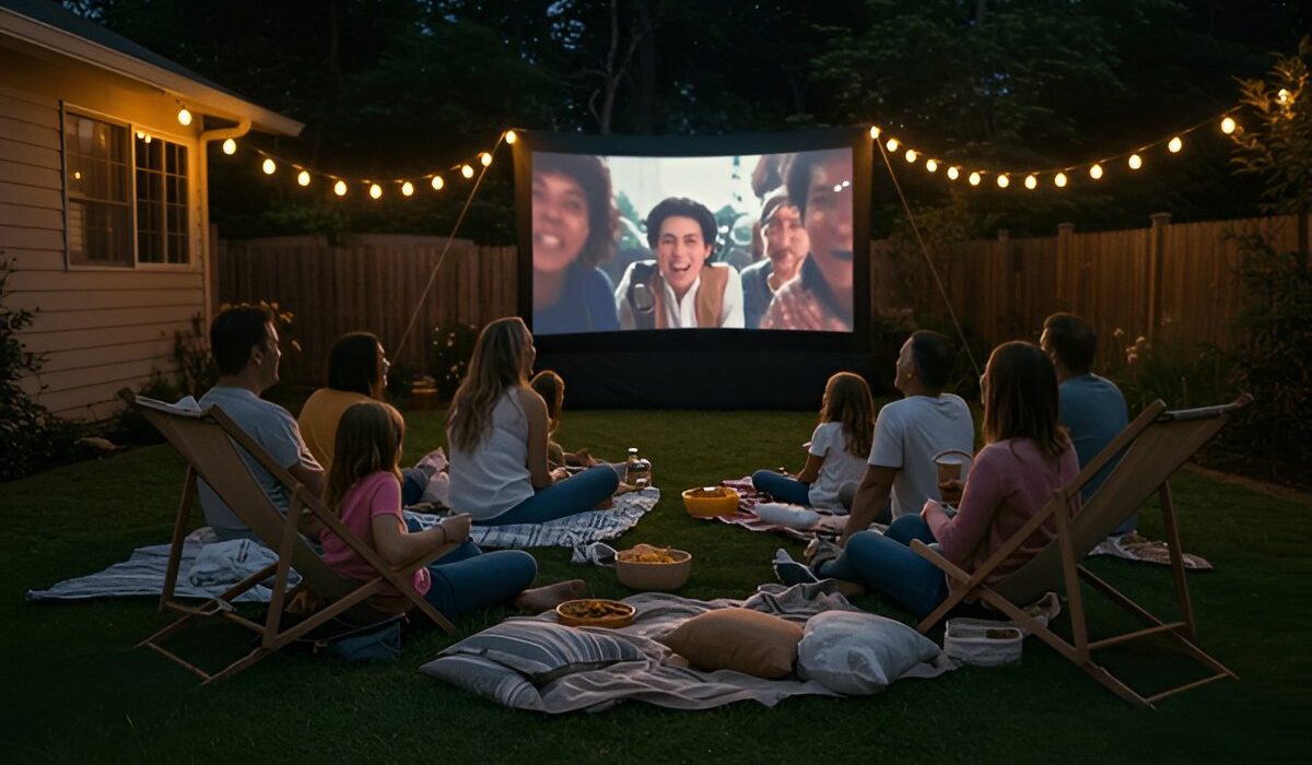 Best Outdoor Projector for Backyard Movies