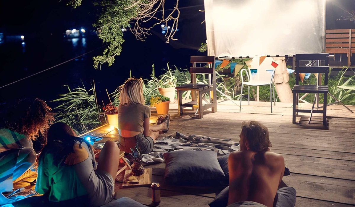 Projector for Outside