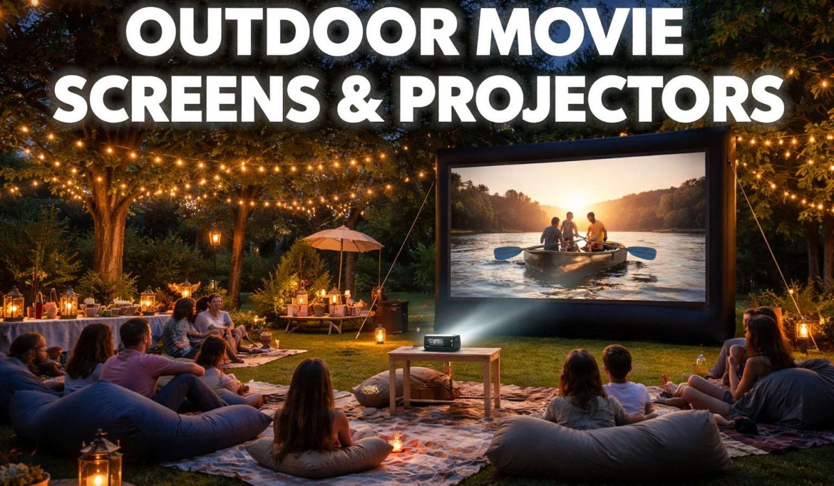 Outdoor Movie Screens and Projectors